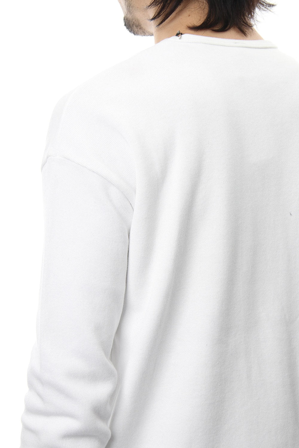 Double Face Layered L/S  RB-010 White