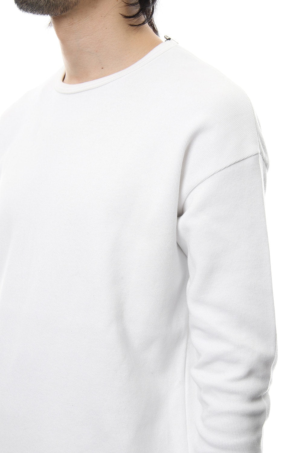 Double Face Layered L/S  RB-010 White