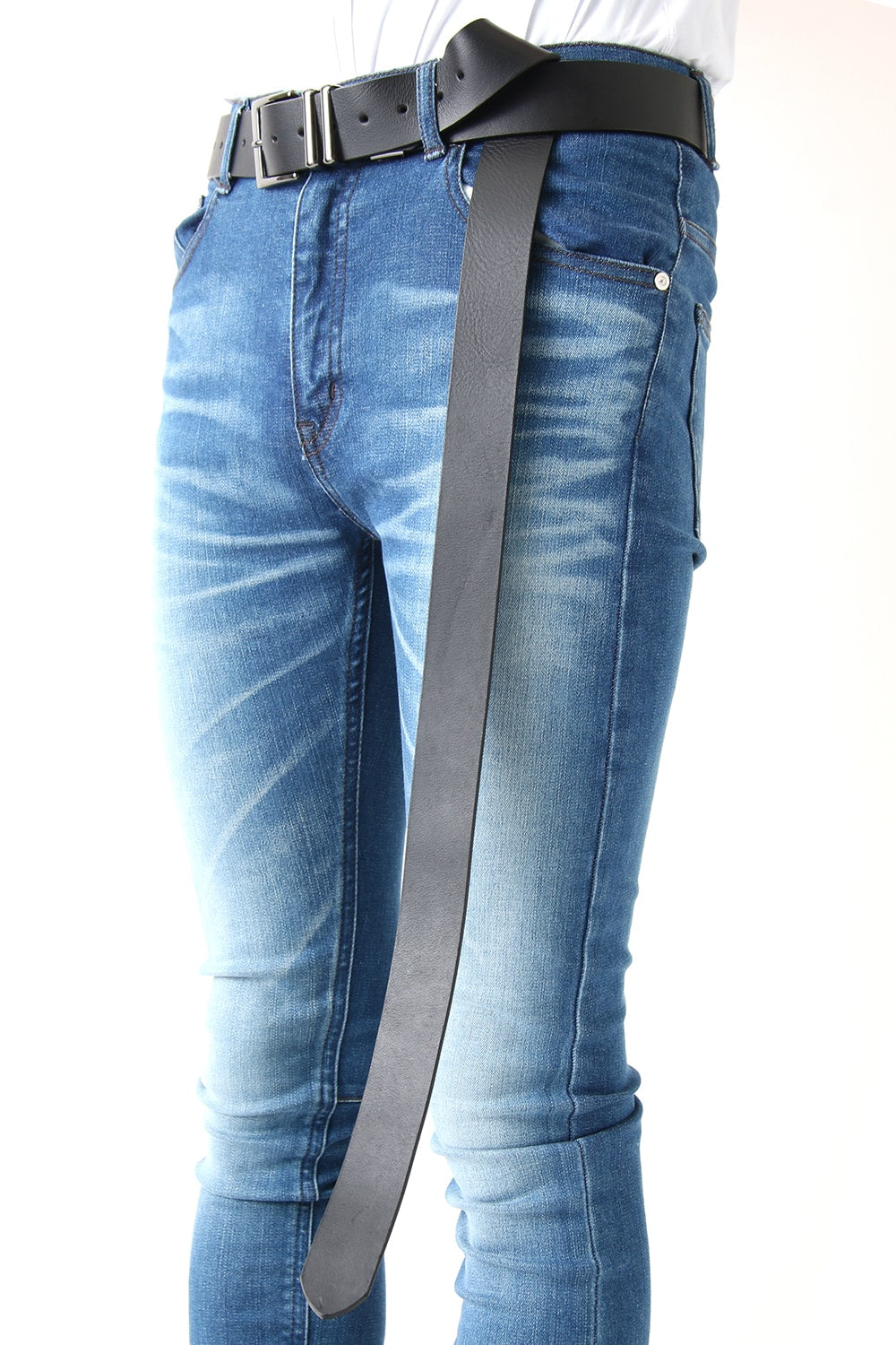 OILED COW LEATHER BELT