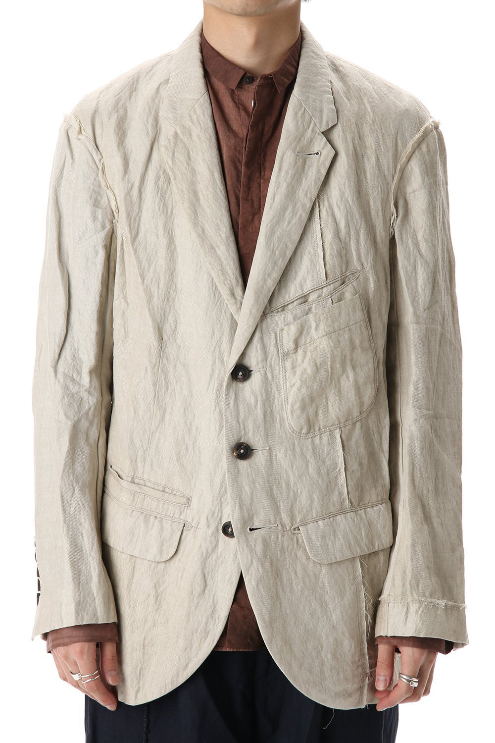 Cotton Metal Tailored Jacket