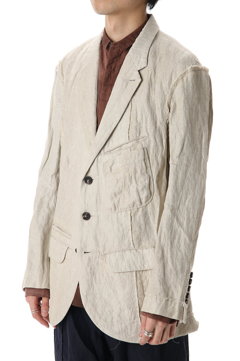 Cotton Metal Tailored Jacket