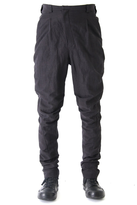 Jodhpurs Pants Cotton Linen Check