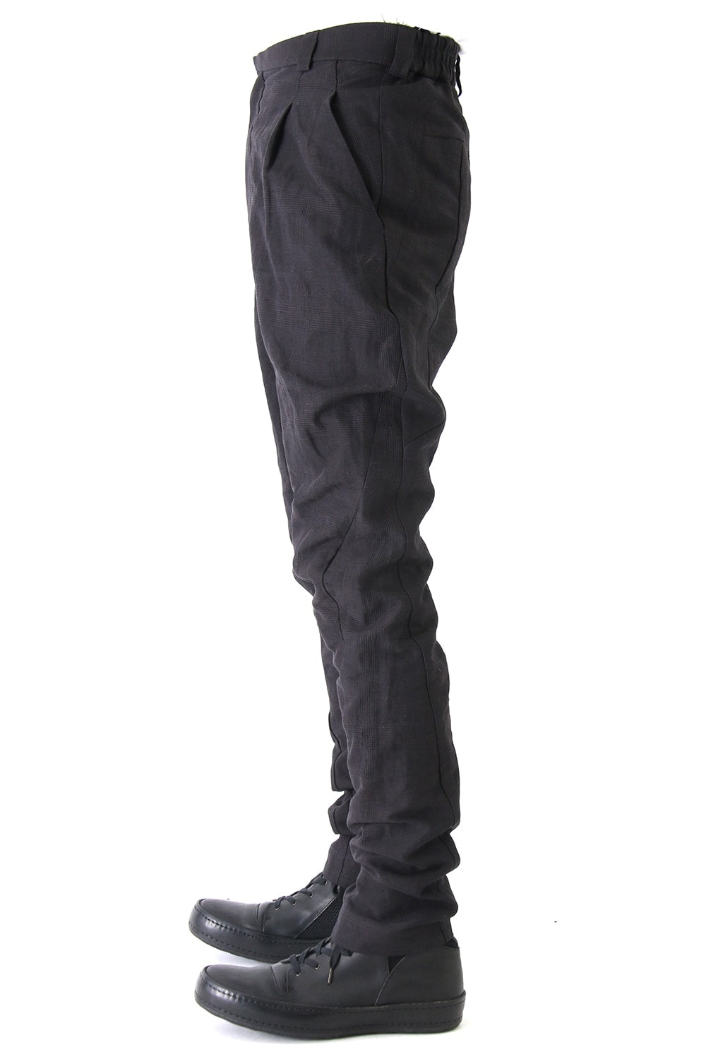 Jodhpurs Pants Cotton Linen Check