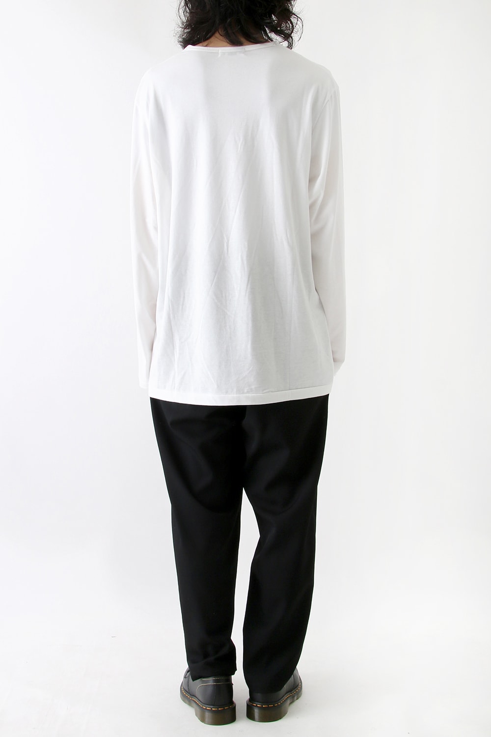 Wrinkle Garbardine Hanging Back Part Pants