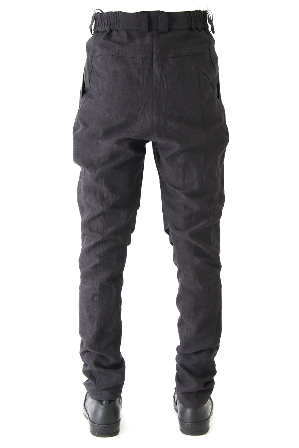 Jodhpurs Pants Cotton Linen Check