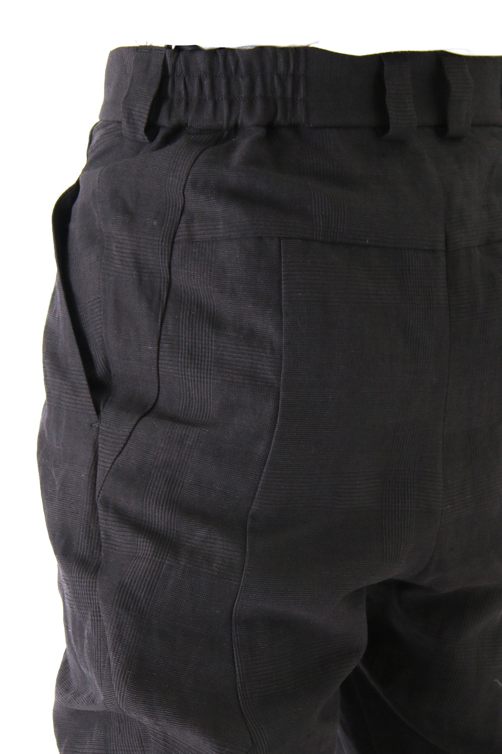 Jodhpurs Pants Cotton Linen Check