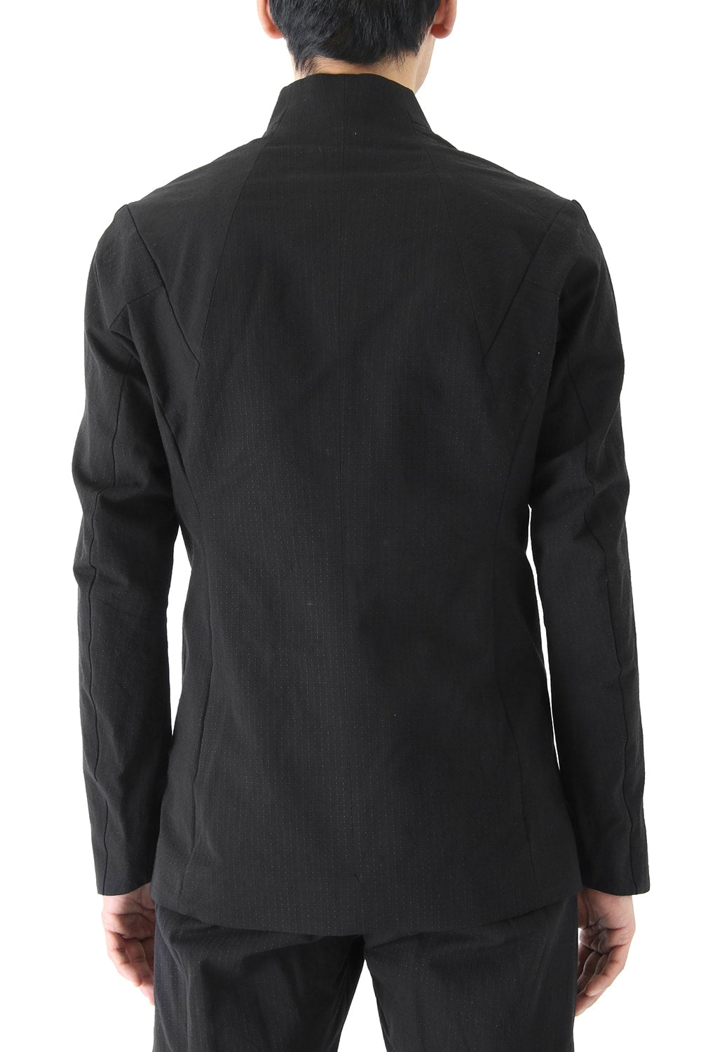 Jacket Cotton Linen Rip Stop Black