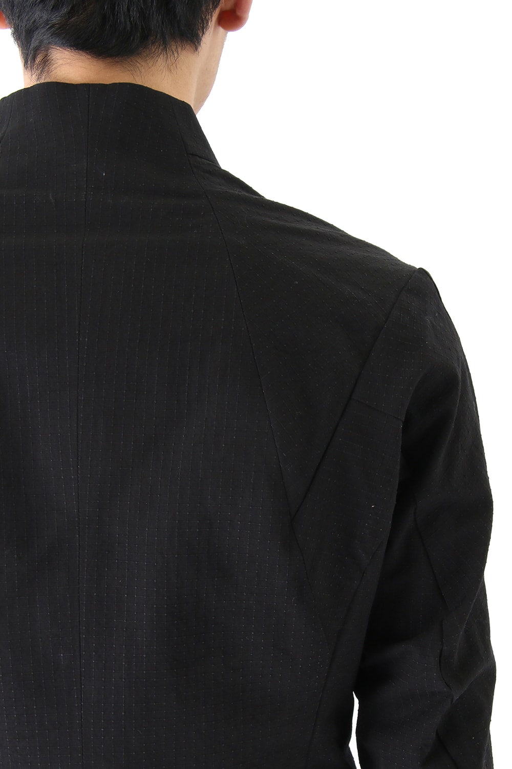 Jacket Cotton Linen Rip Stop Black