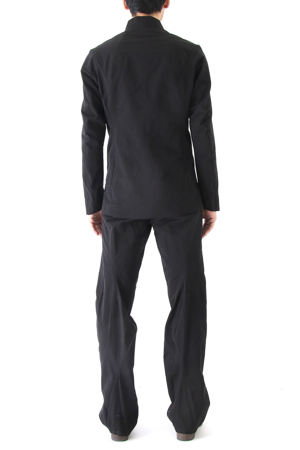 Jacket Cotton Linen Rip Stop Black