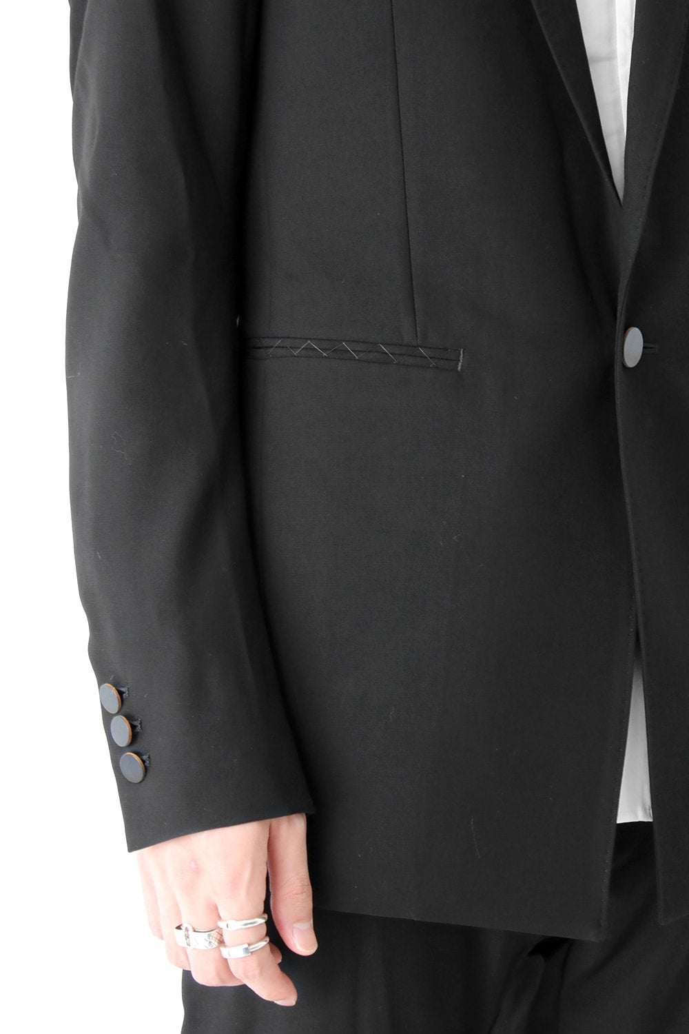 Jacket Wool Super 120's Gabardine