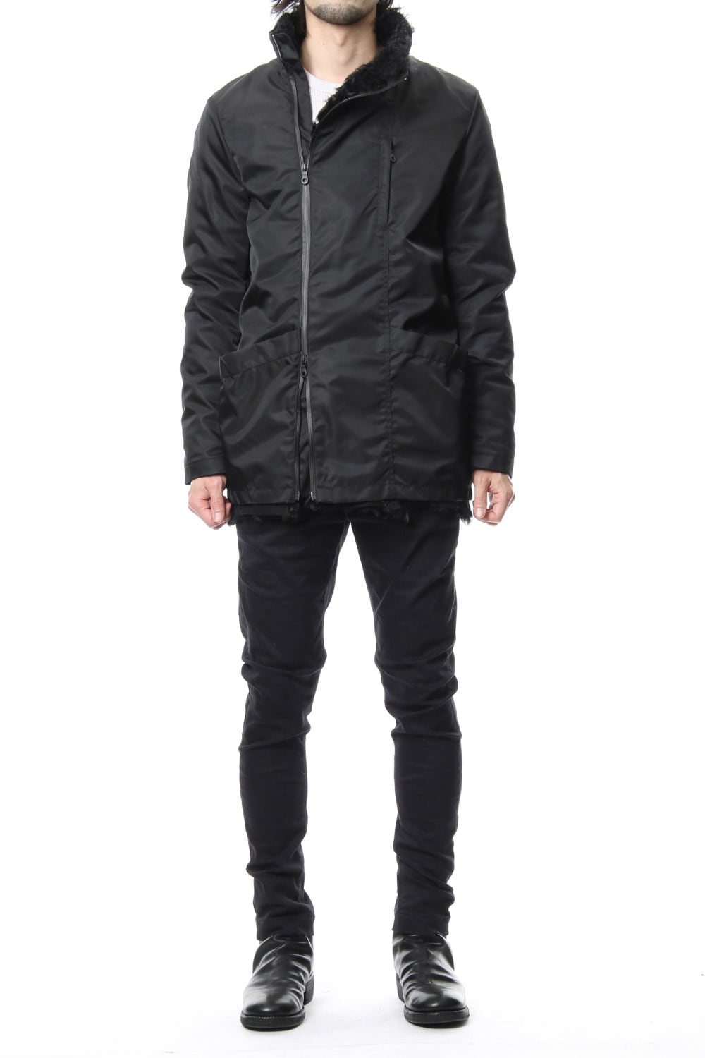 Graet Twill × Chekiang Lamb 2WAY Jacket RB-052