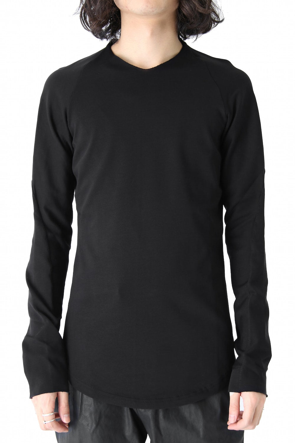 Long Sleeve Medium Jersey Black