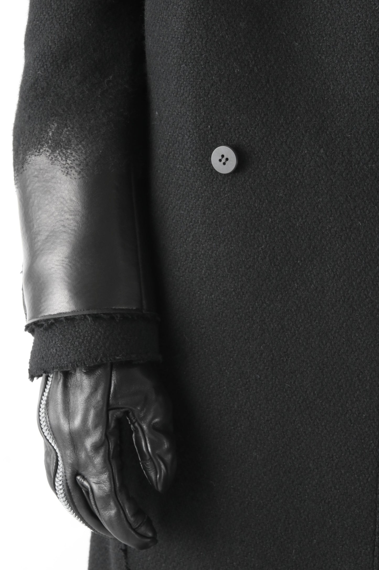 Horse Leather Zip Gloves 