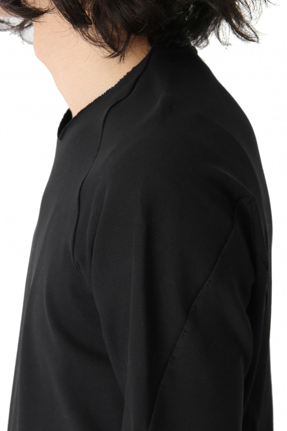 Long Sleeve Medium Jersey Black