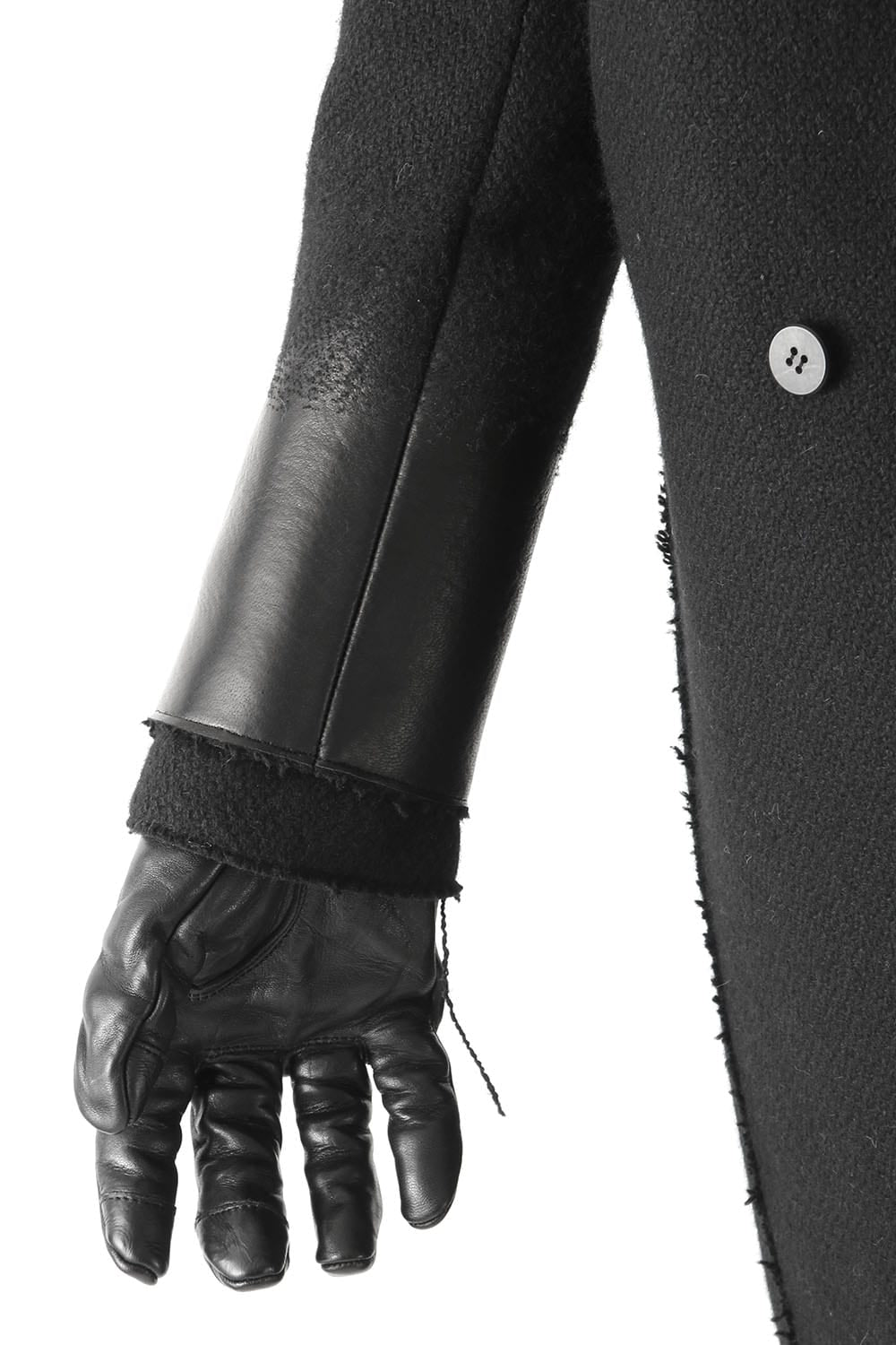 Horse Leather Zip Gloves 