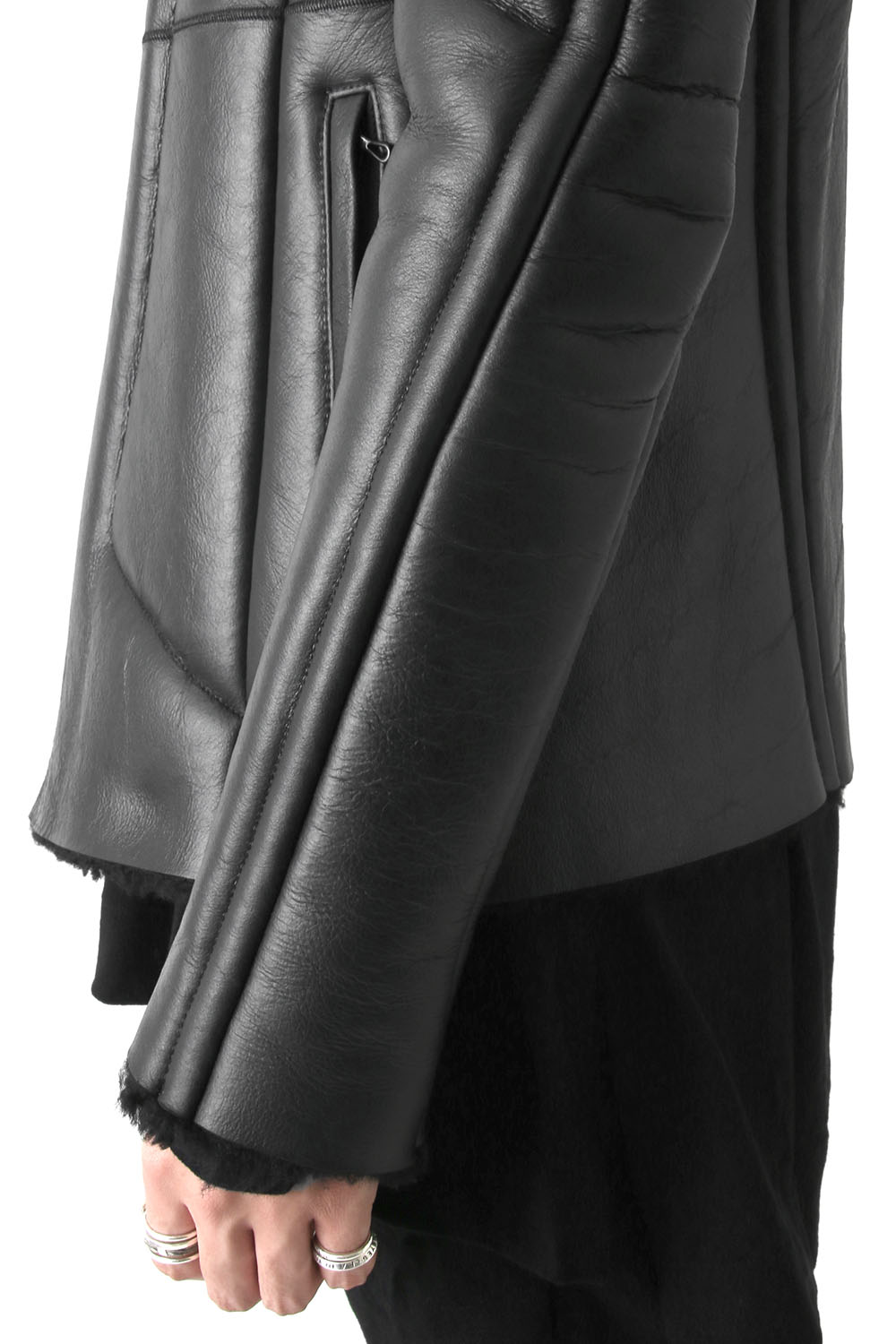 Exclusive Mouton jacket (Mat coating)