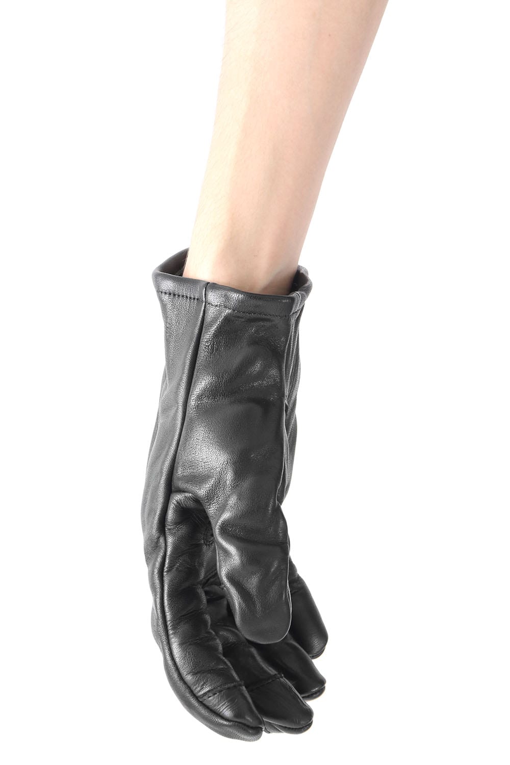 Horse Leather Zip Gloves 