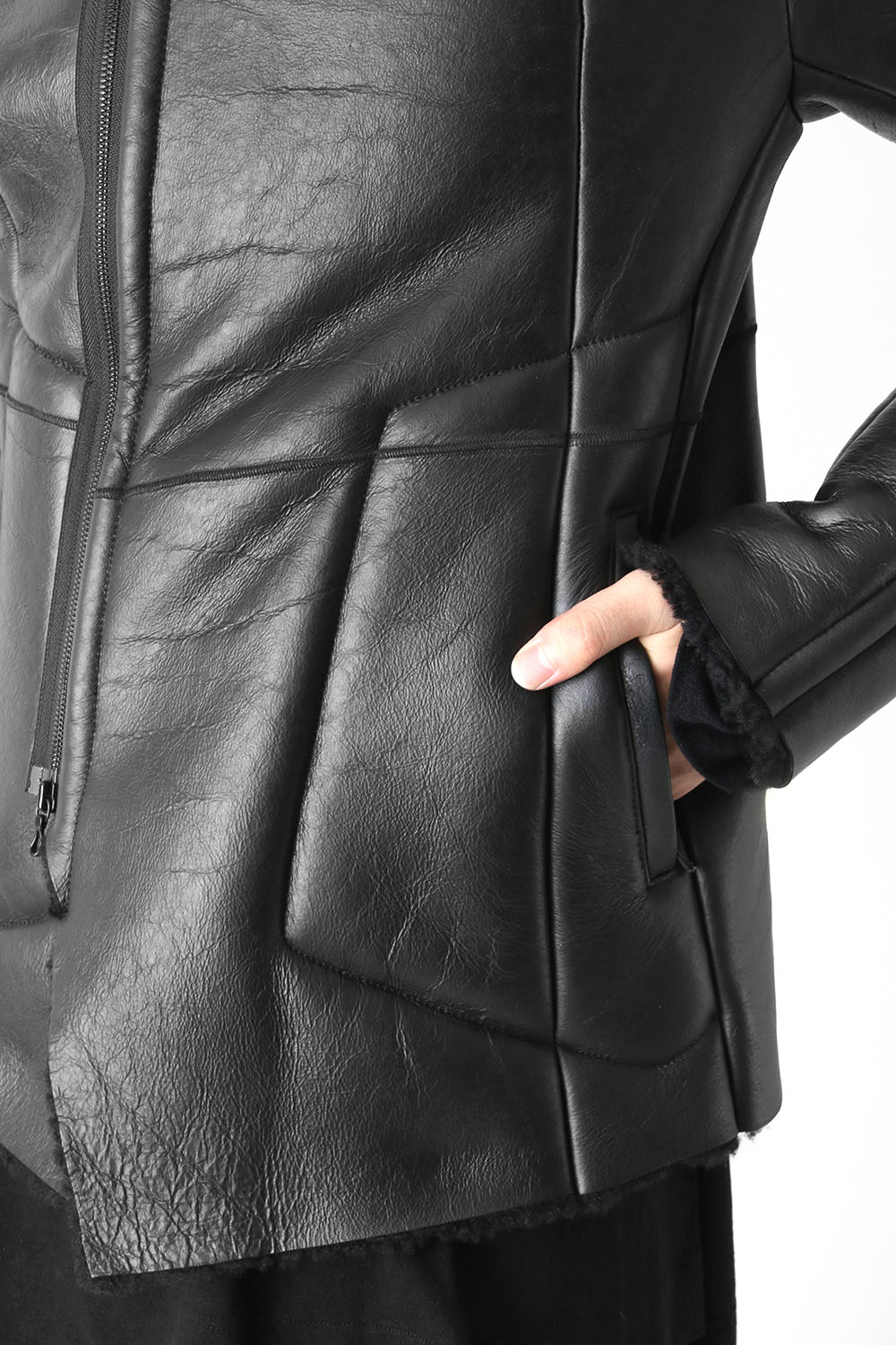 Exclusive Mouton jacket (Mat coating)