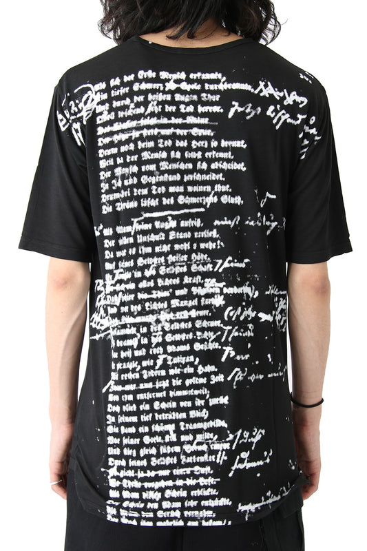 Print Tee Back Print