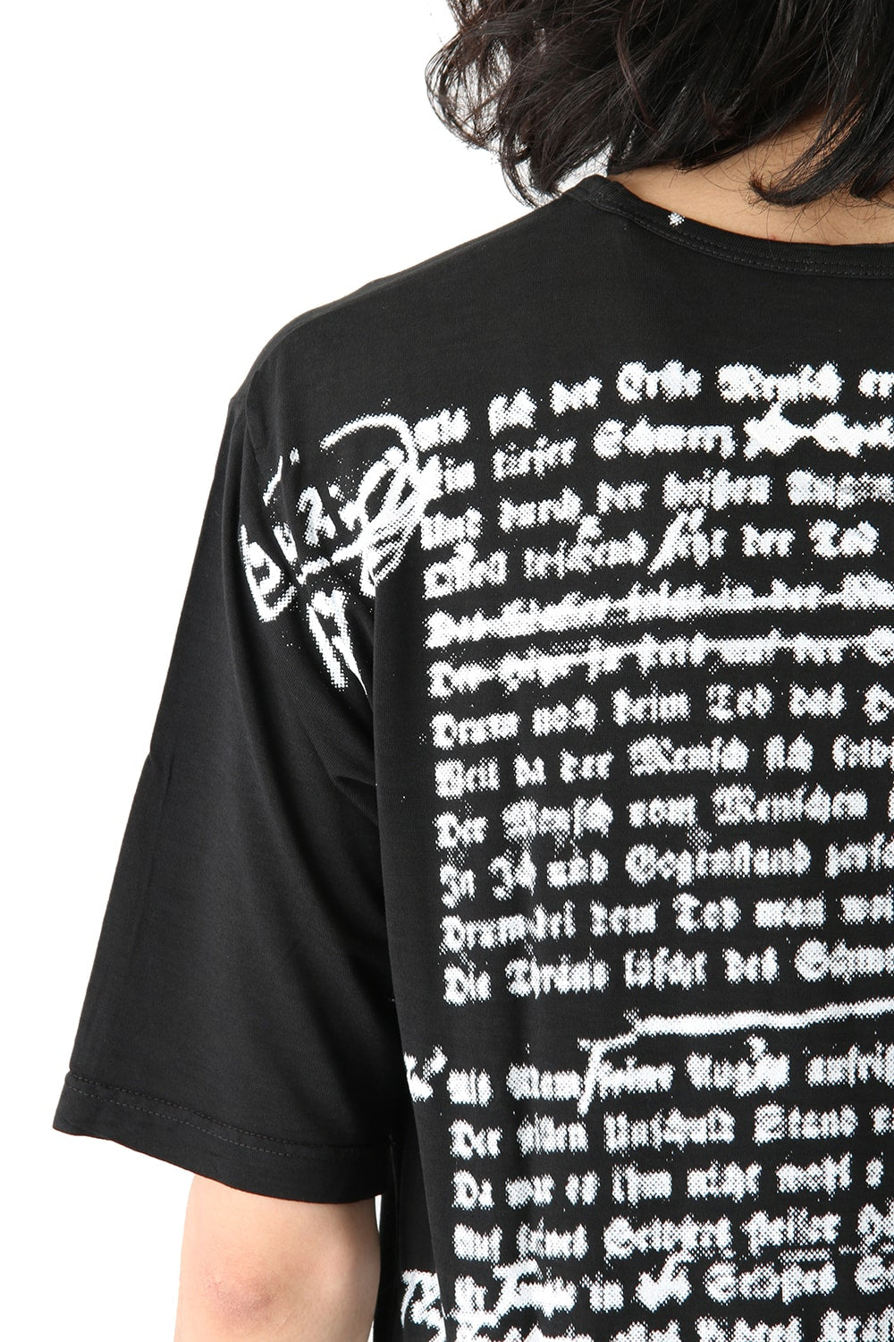 Print Tee Back Print