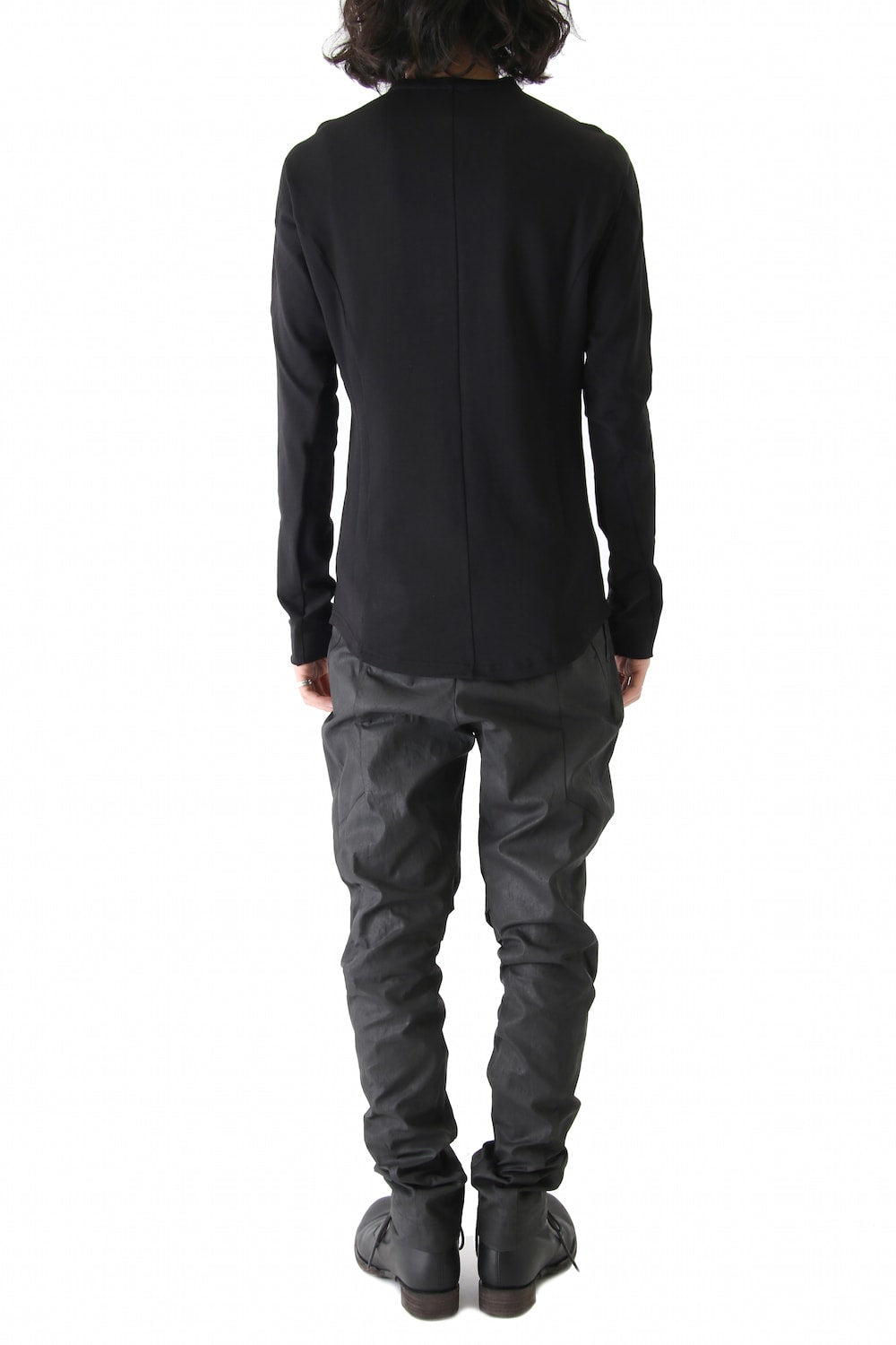 Long Sleeve Medium Jersey Black