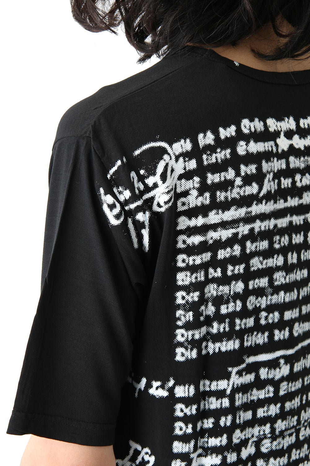 Print Tee Back Print