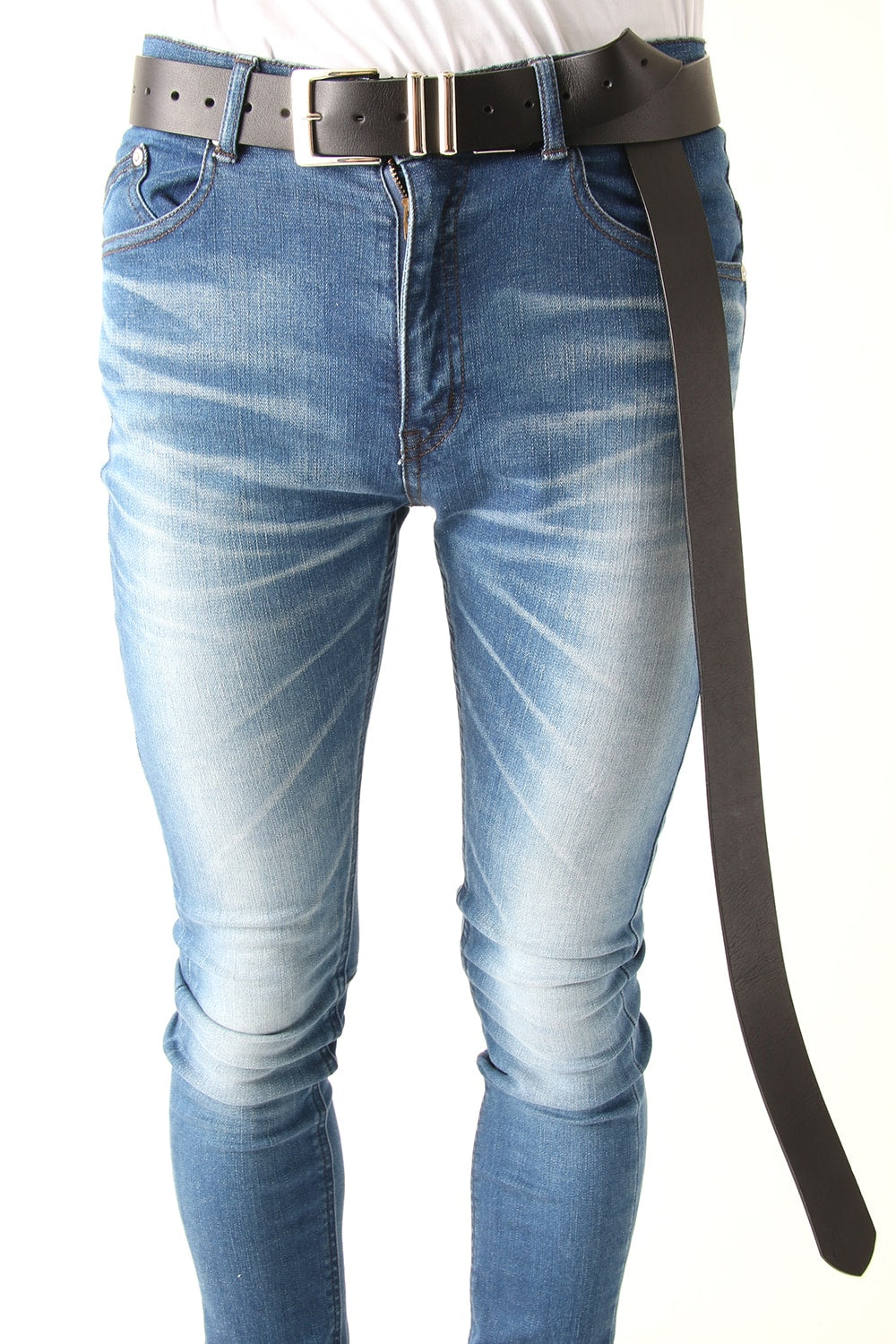 OILED COW LEATHER BELT