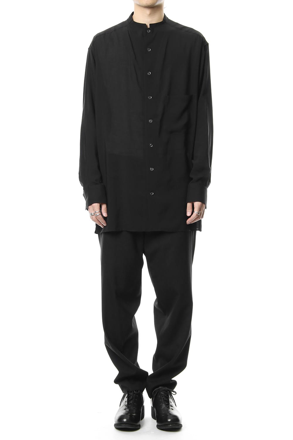 inseam gusset stretch twill Pants