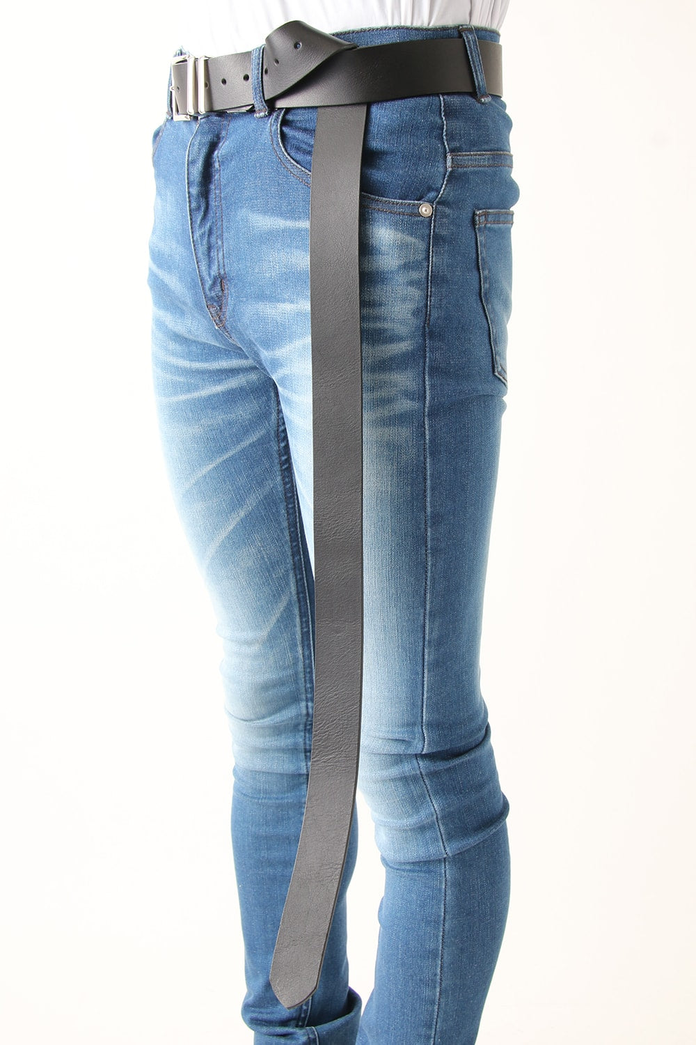 OILED COW LEATHER BELT