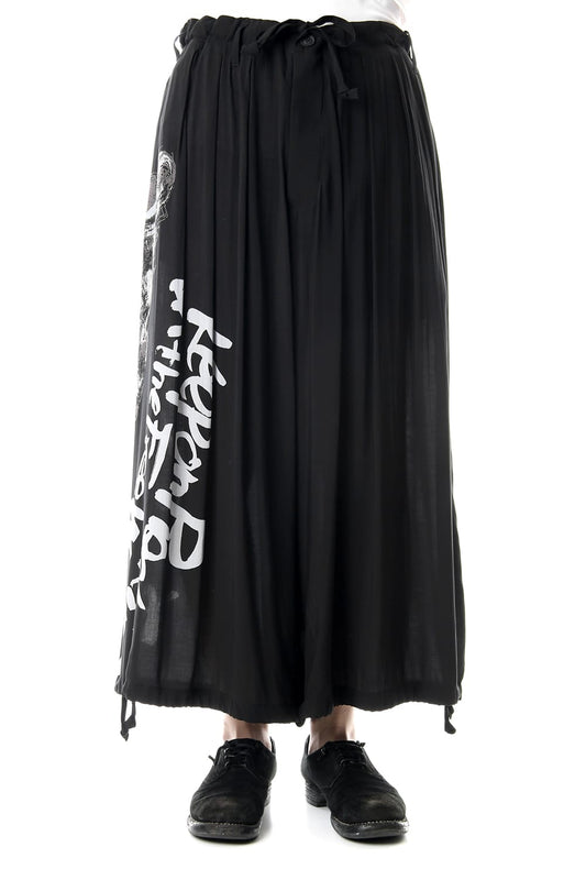 Right Print Balloon Pants