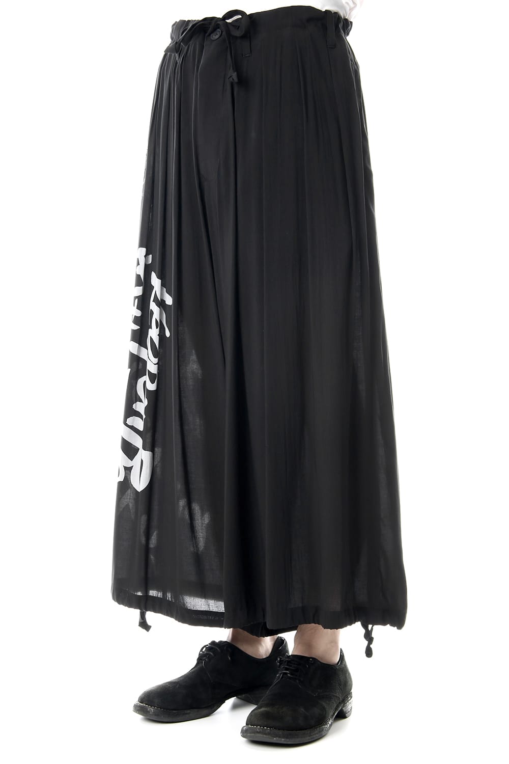 Right Print Balloon Pants