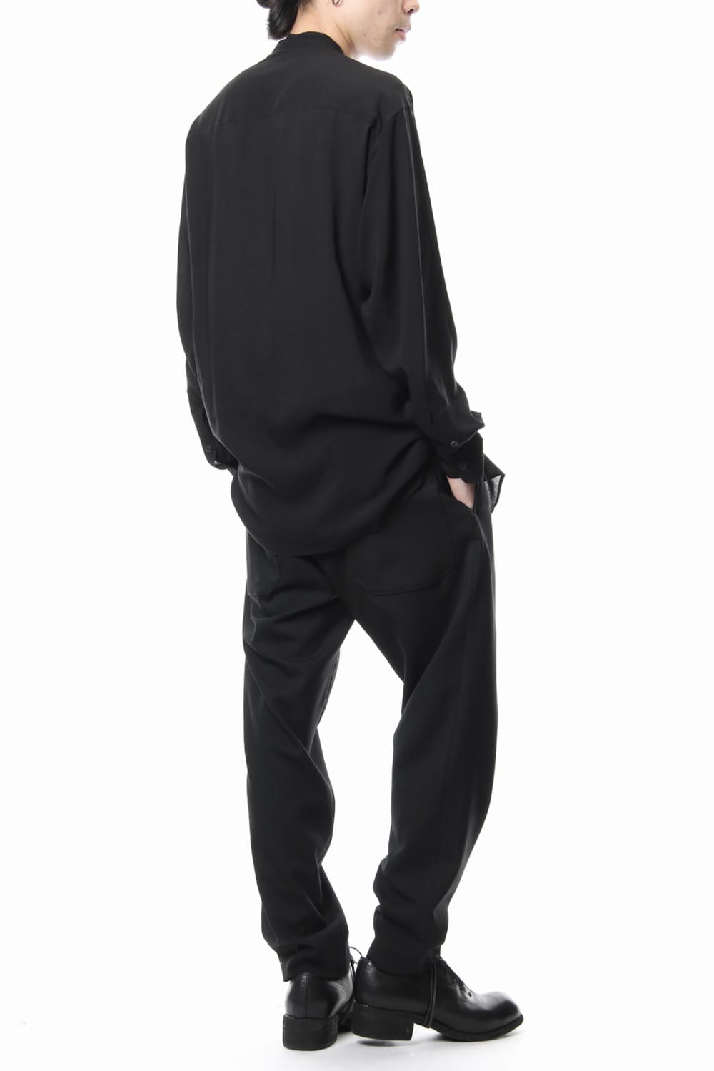 inseam gusset stretch twill Pants