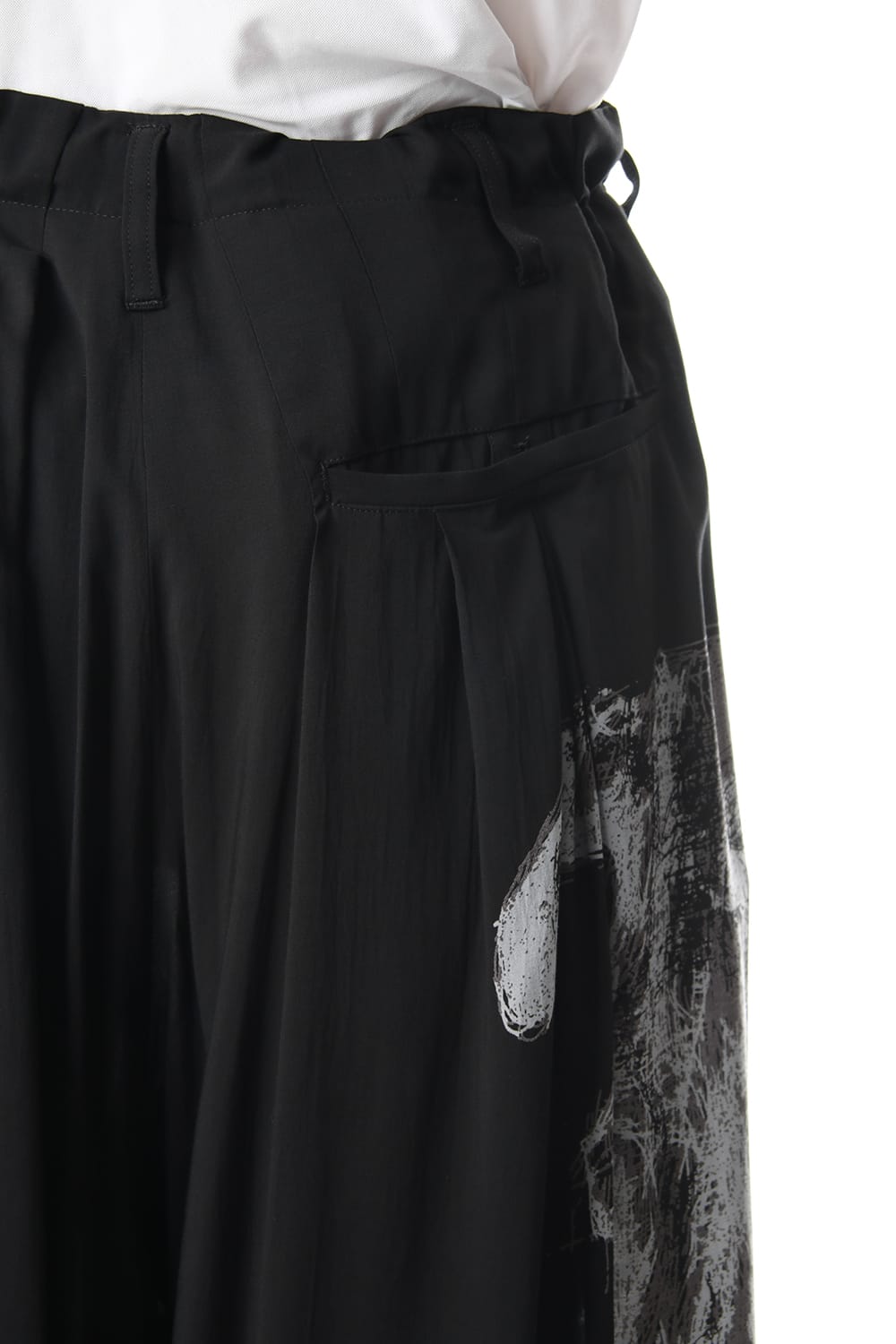 Right Print Balloon Pants