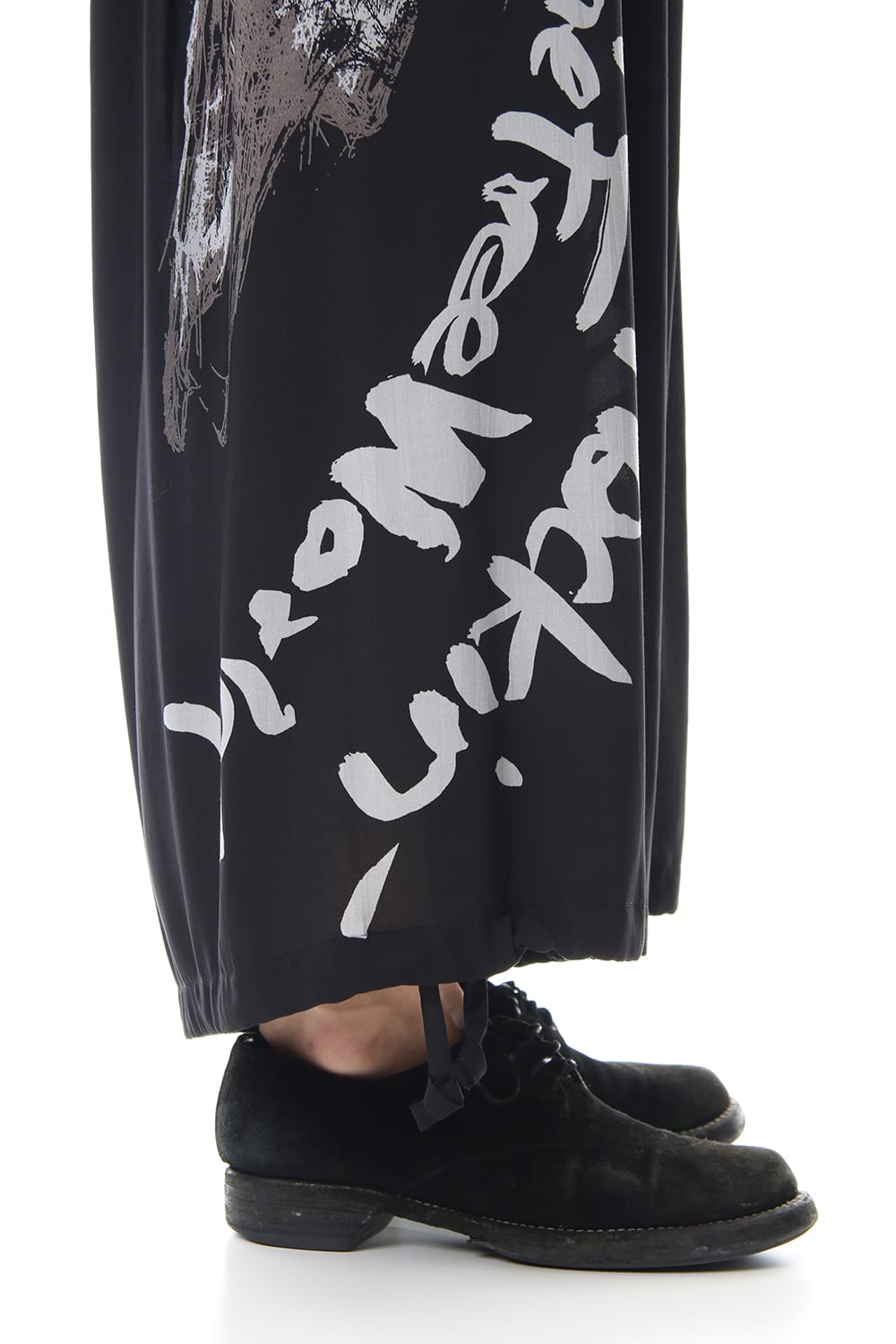 Right Print Balloon Pants