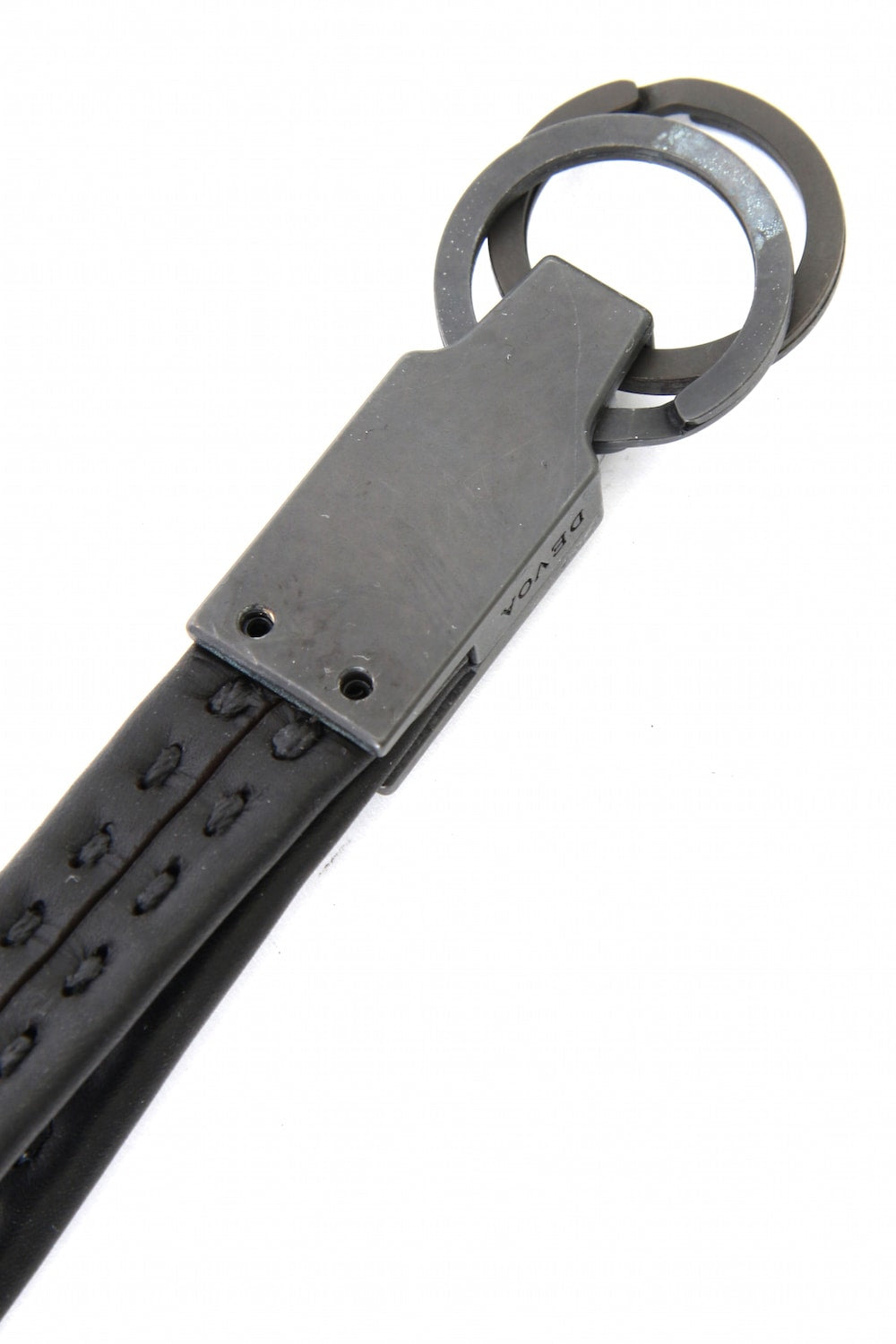 Key Holder Brass and Calf