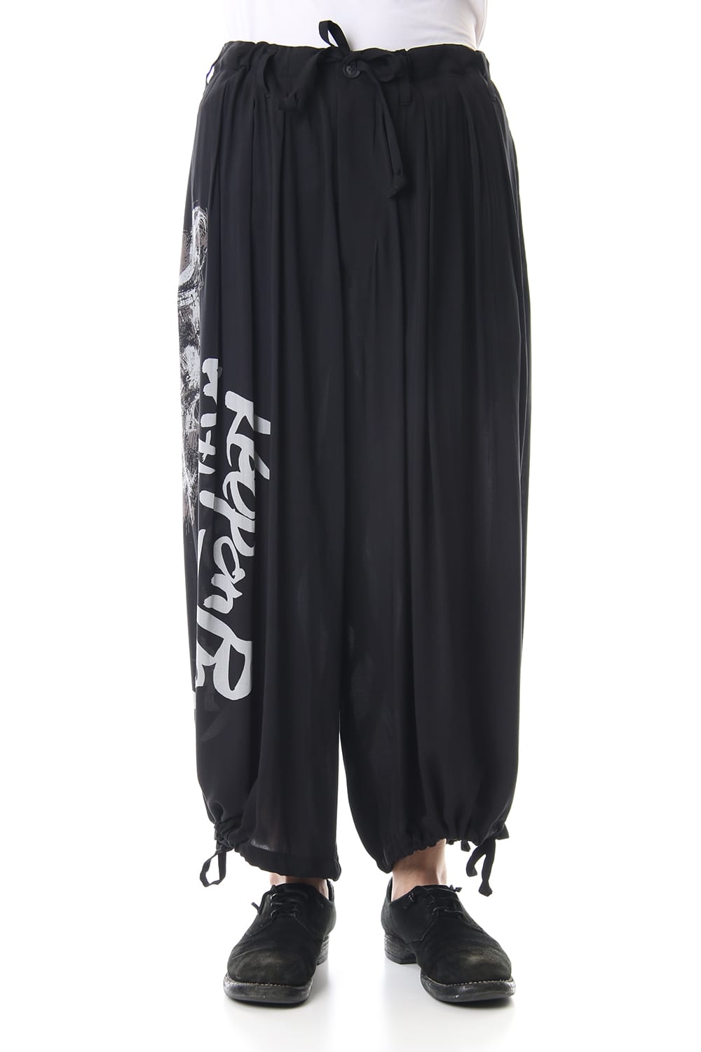 Right Print Balloon Pants