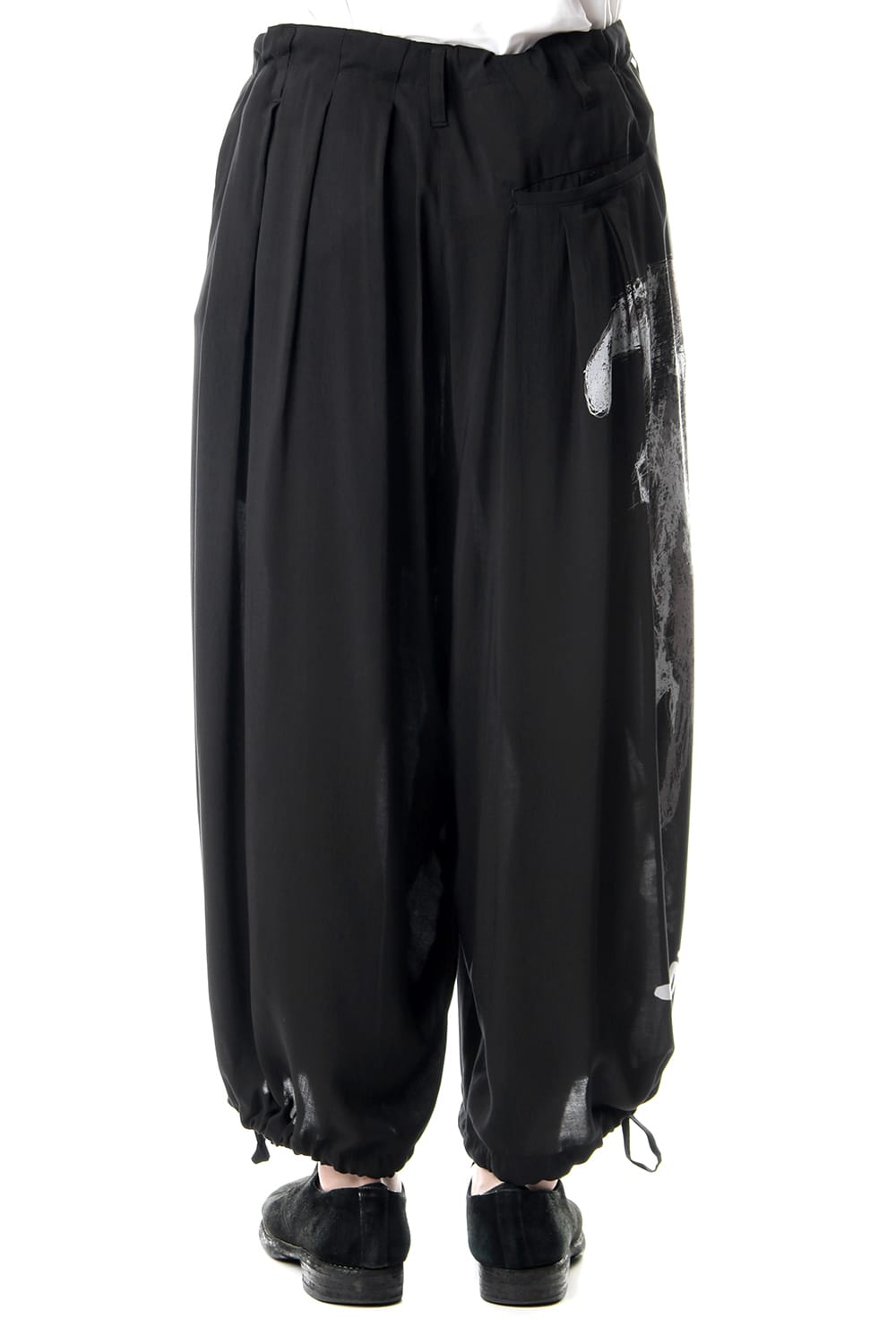 Right Print Balloon Pants