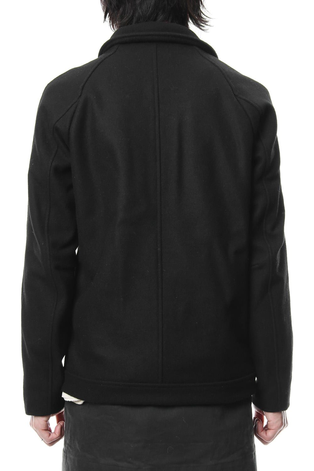 Heavy Melton Flight Jacket RB-051 Black