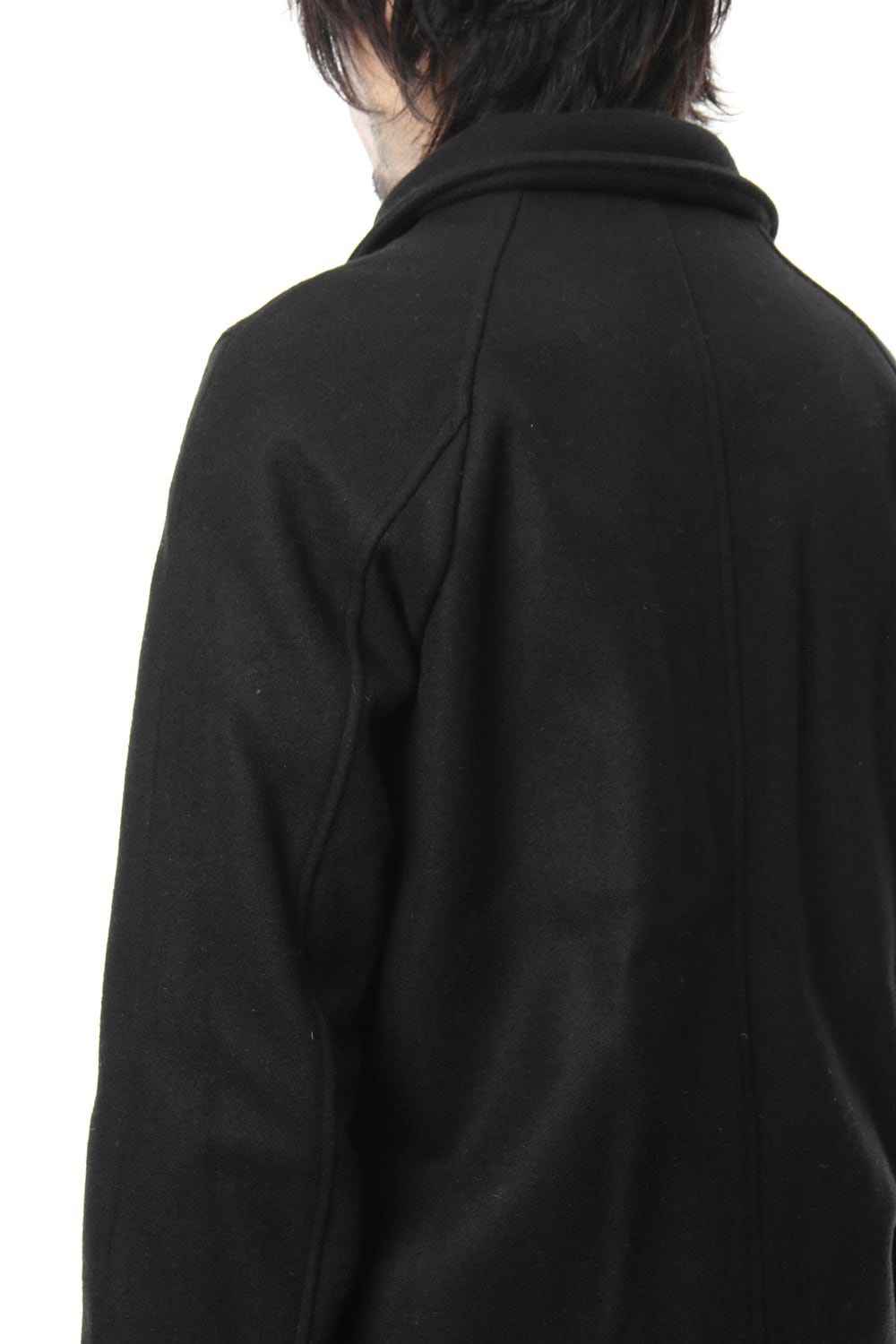 Heavy Melton Flight Jacket RB-051 Black