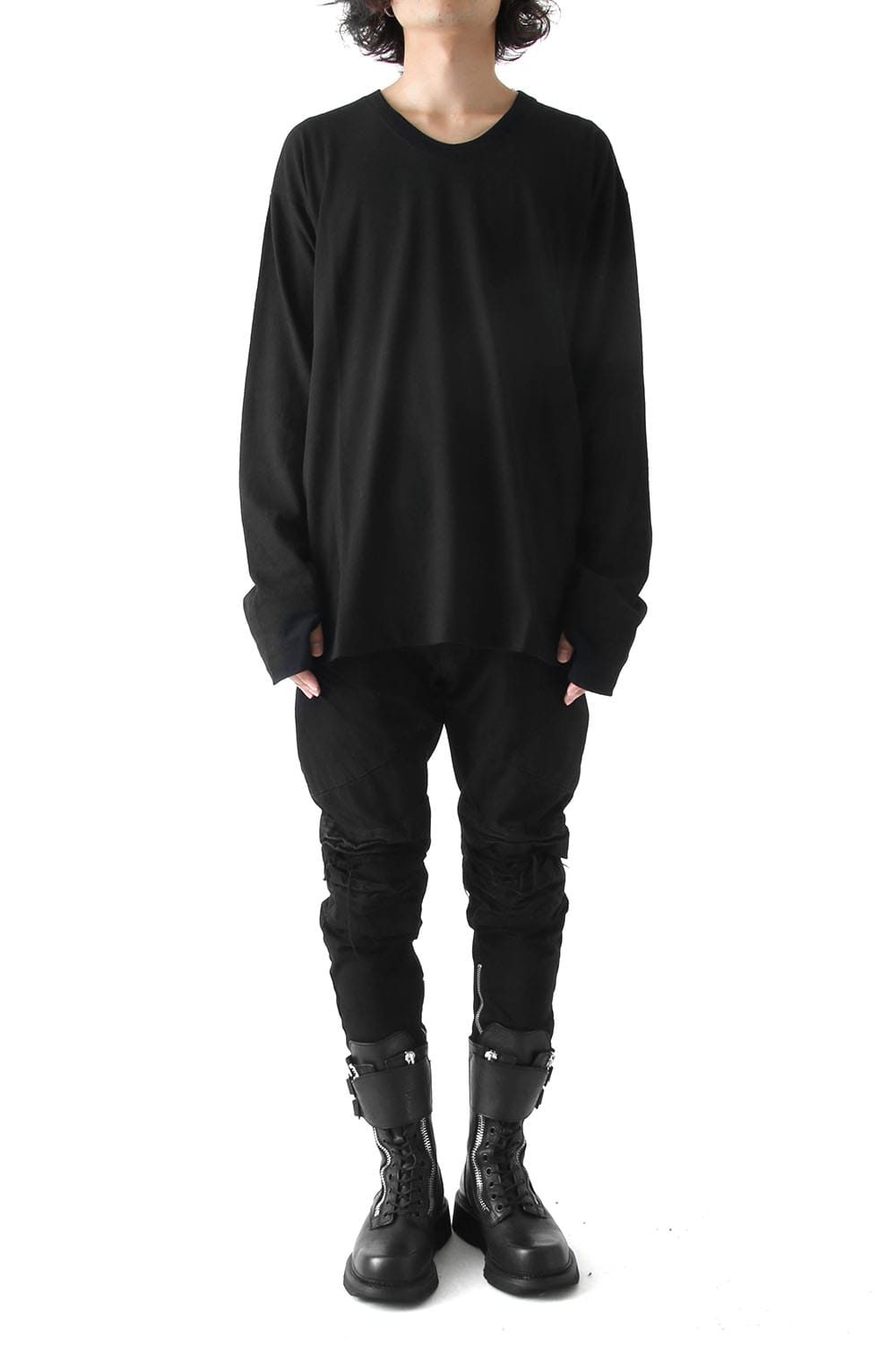 U-NECK CUT-SEW