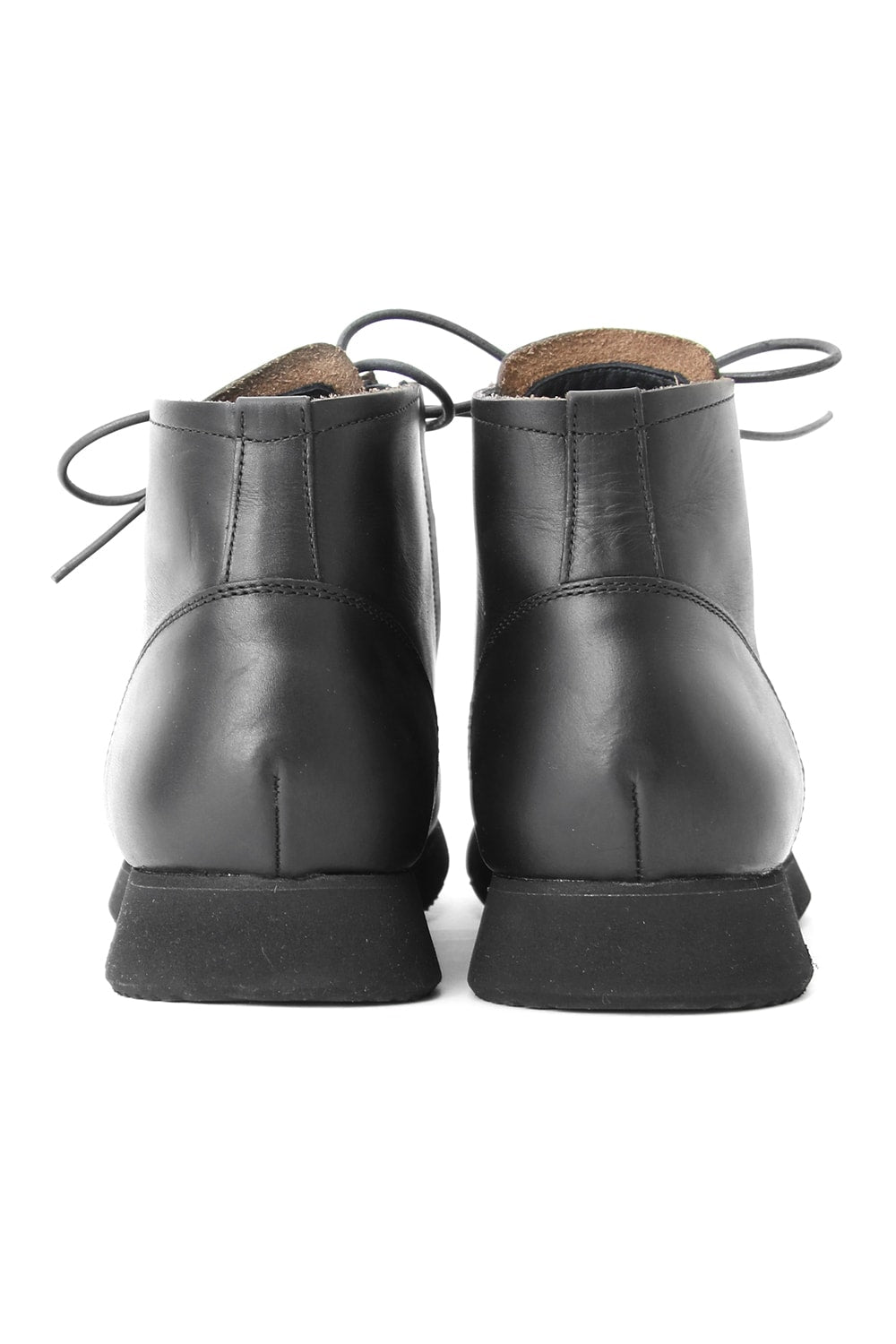 Leather High Cut Sneakers