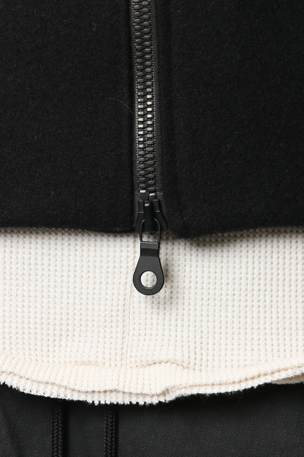 Heavy Melton Flight Jacket RB-051 Black