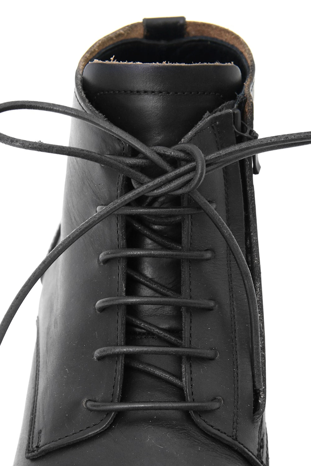 Leather High Cut Sneakers