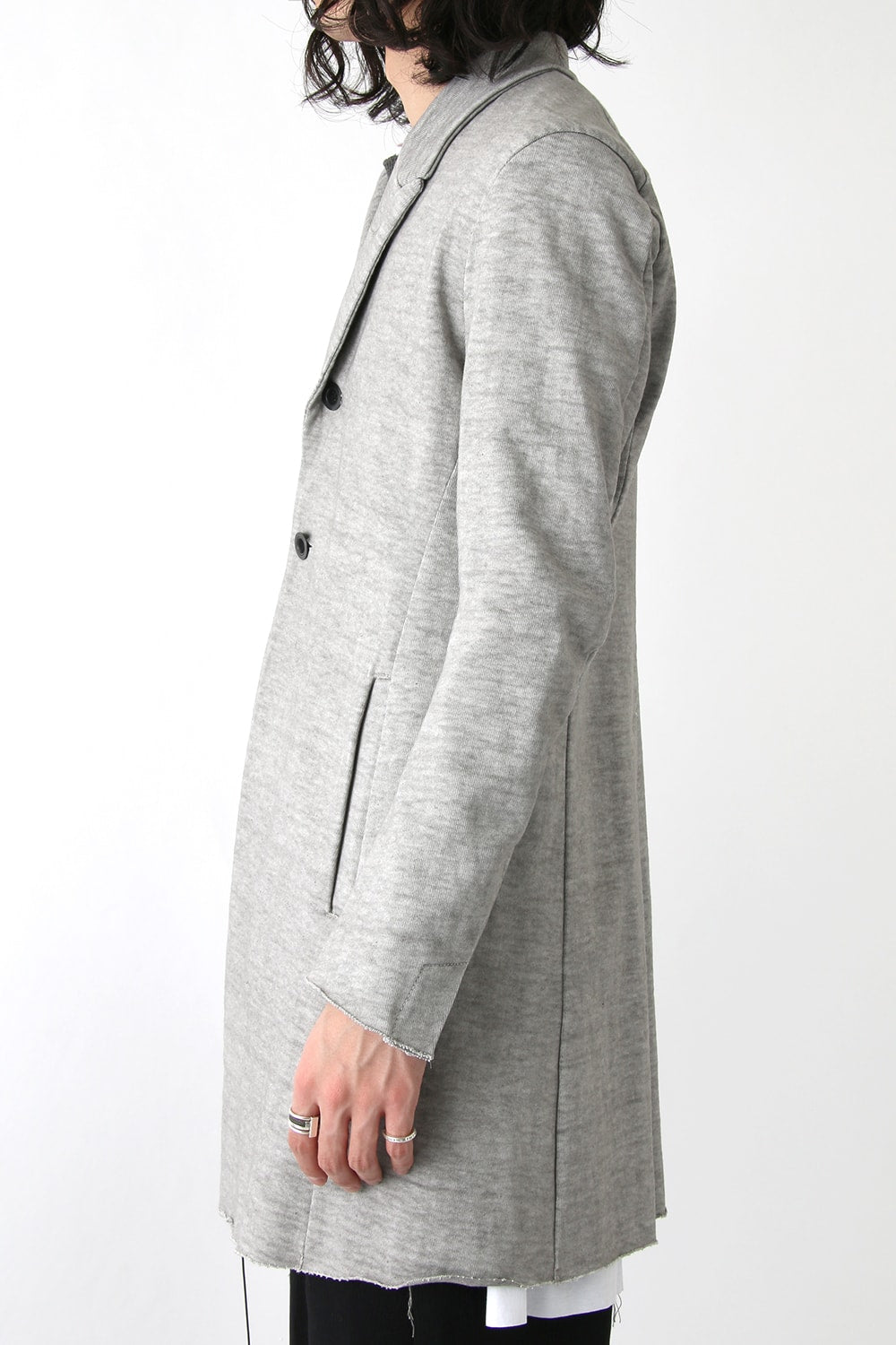 Hanging Inlay Long Jacket