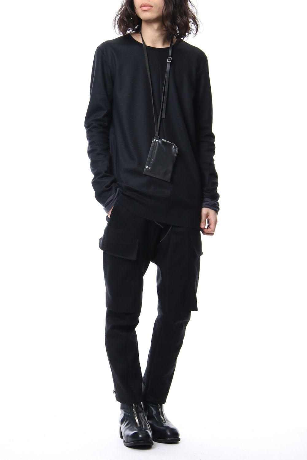 Horse Leather Neck Wallet