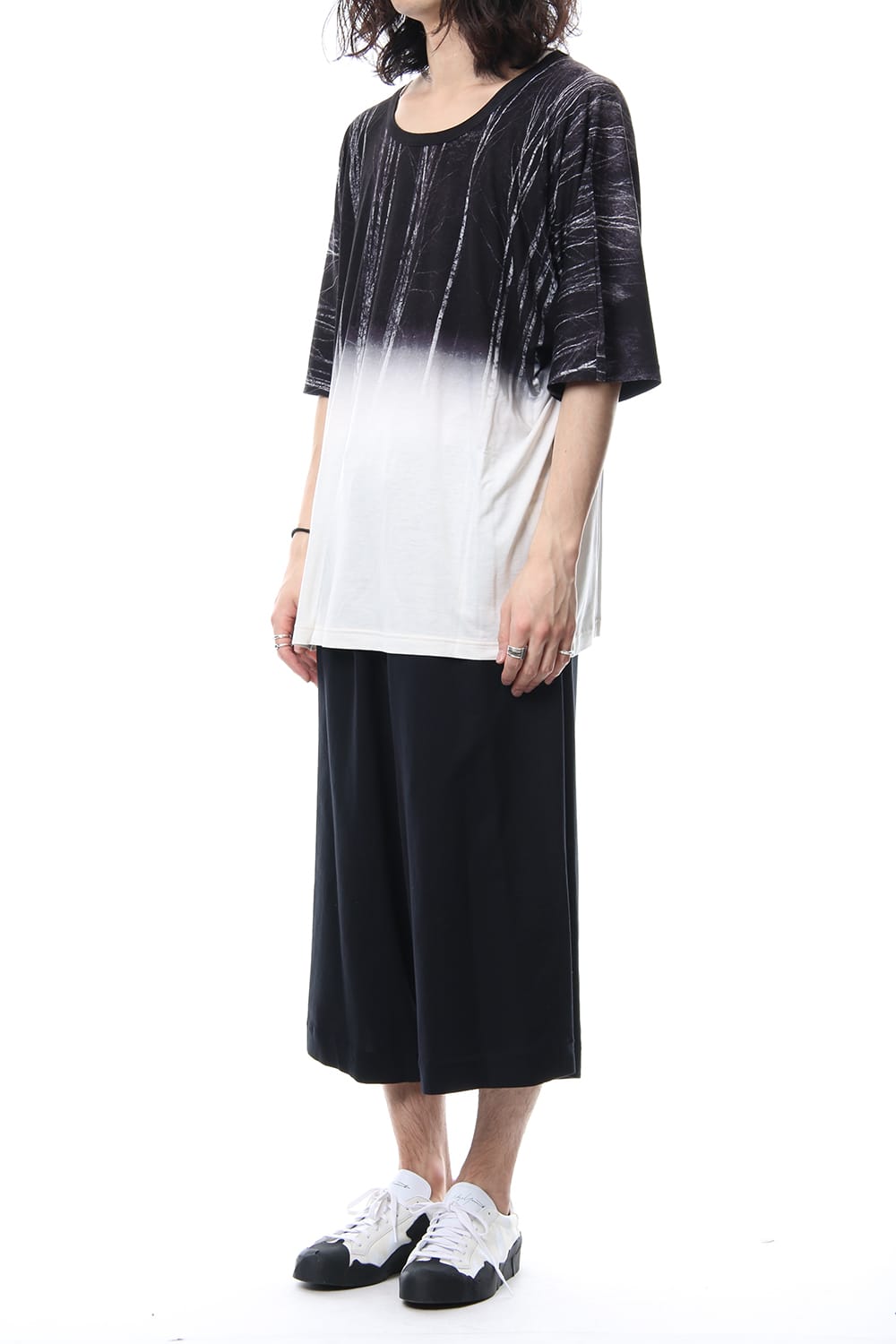 Gaucho Pants 40/C Plain Stitch Fabric