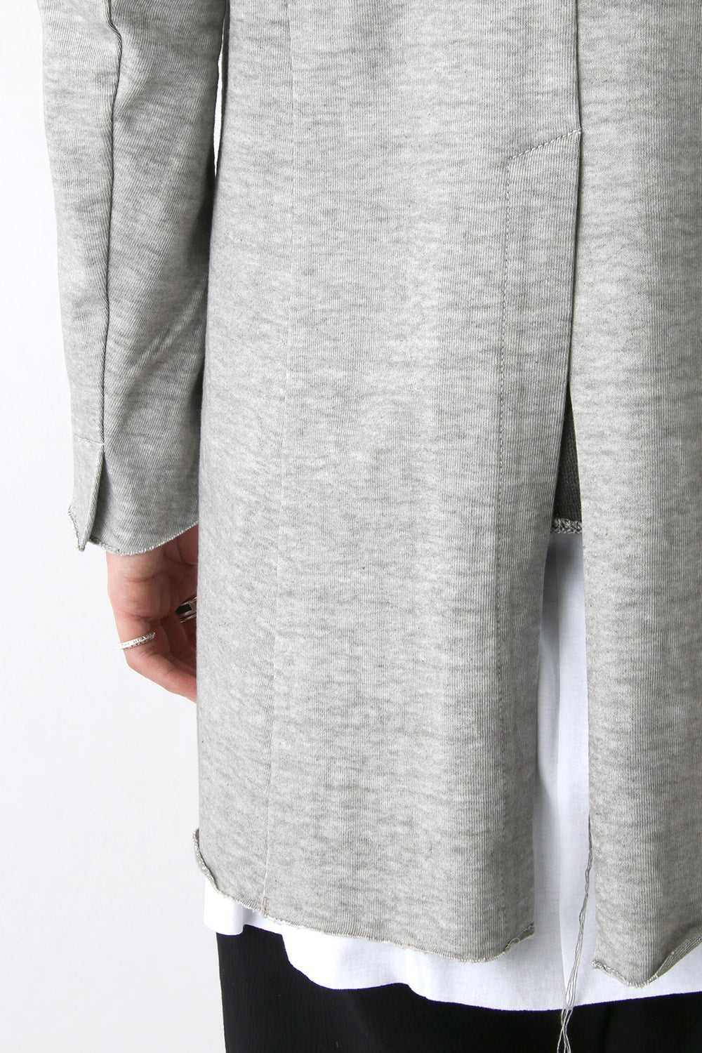 Hanging Inlay Long Jacket