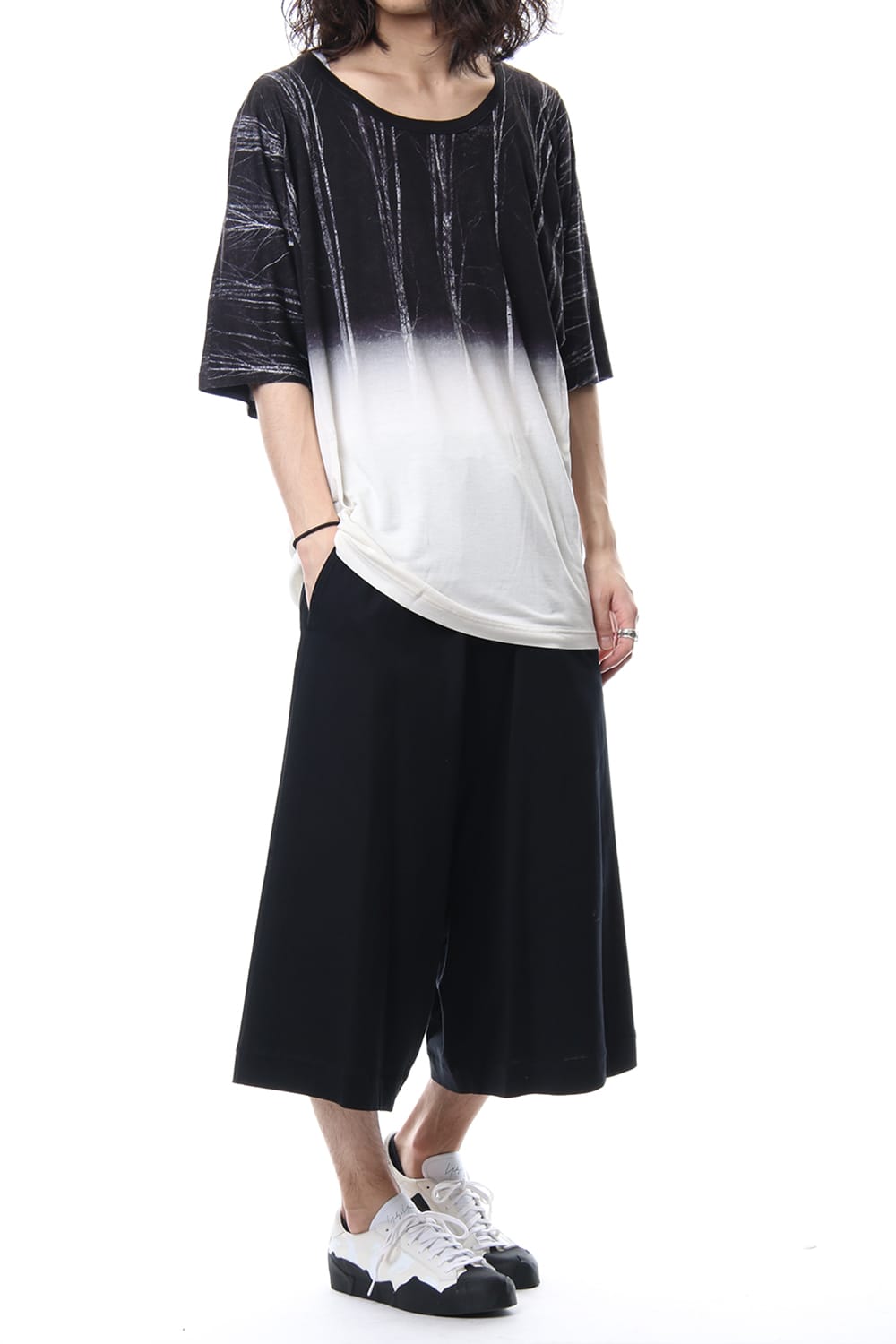 Gaucho Pants 40/C Plain Stitch Fabric