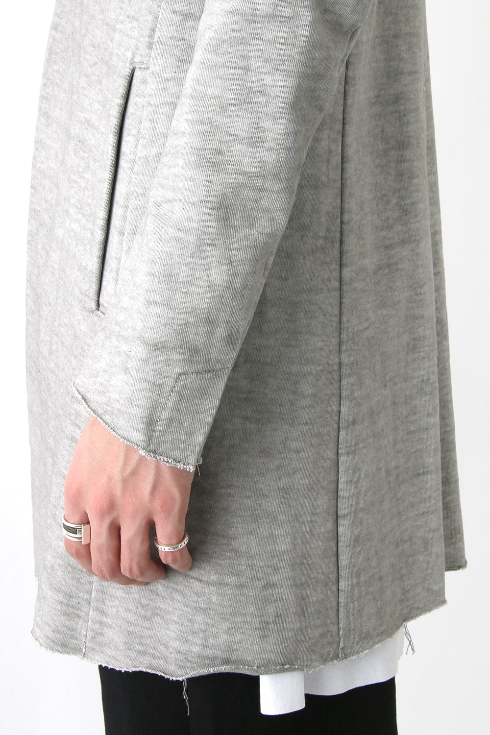 Hanging Inlay Long Jacket