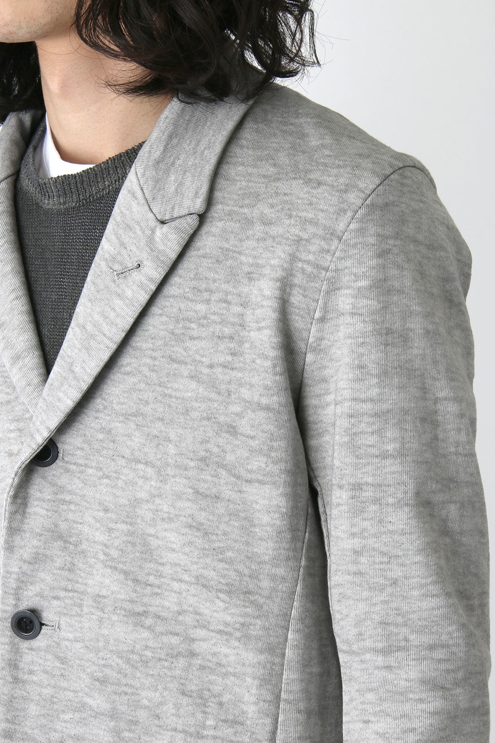 Hanging Inlay Long Jacket